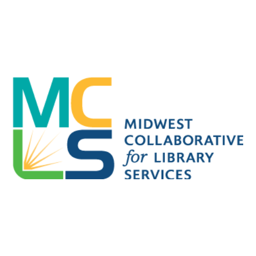 The logo for the Midwest Collaborative for Library Services.